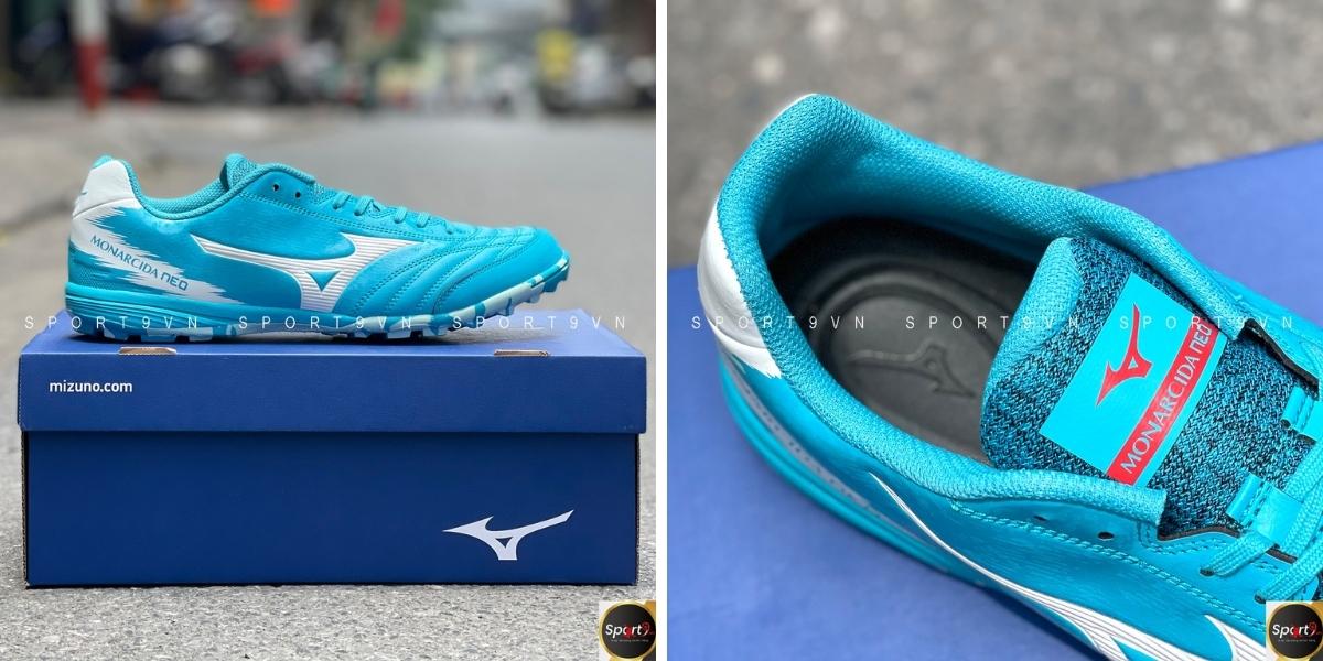 Mizuno Monarcida Neo Sala Pro Màu Trắng Xanh Ngọc